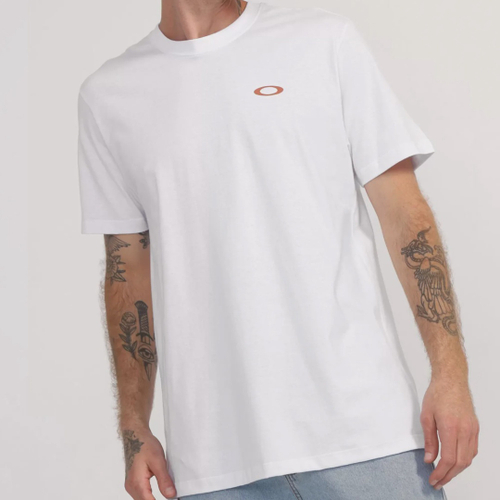 Camiseta Oakley Logo Tee - Branco