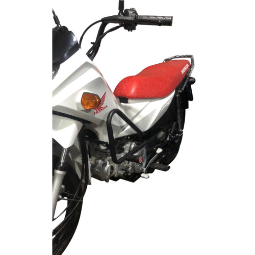 Protetor Motor Carenagem Wheeling Grau Honda pop 110 110i preto - Escorrega  o Preço