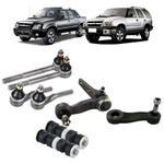 Kit Terminal Direção S10 Blazer 99 Bieleta Braço Pitman