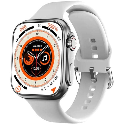 Hrich SmartWatch, Relógio SmartWatch, Tela de 1,95'' Polegadas,Fazer  Chamadas, Full Touch, com Controles de Música, Aplicativo Notificações,  Acordar a voz da IA，Monitoramento de Saúde(Preto)