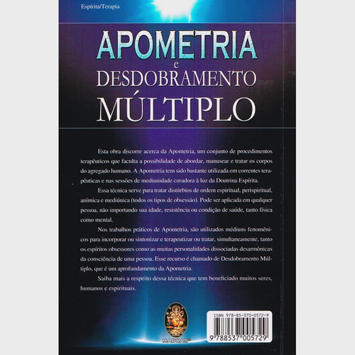 Livro Apometria: comprar mais barato no Submarino