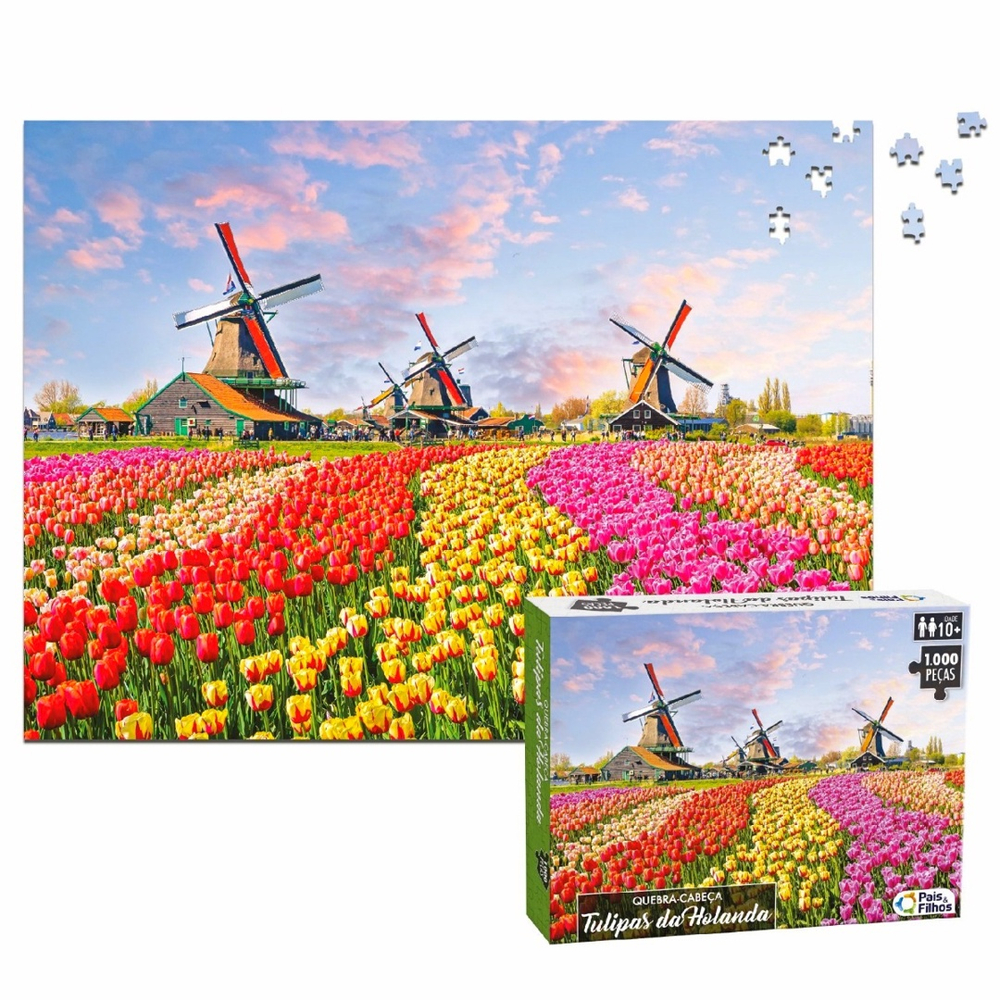 Compre 1000PCS Quebra-cabeças Linda paisagem para crianças e adultos