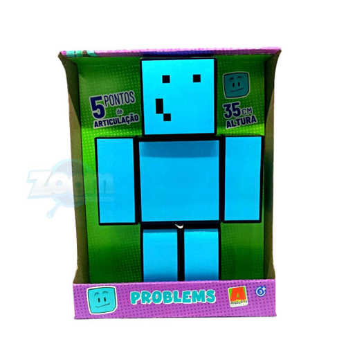 Boneco Minecraft Gamer r Lopers 35cm Streamers+brinde