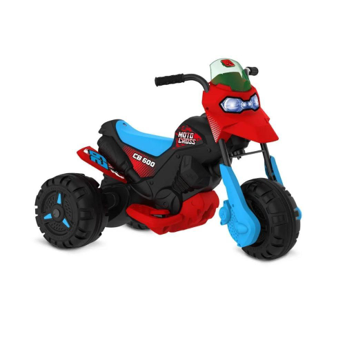 Mini Moto Eletrica Infantil Motocross Motoca Vermelho