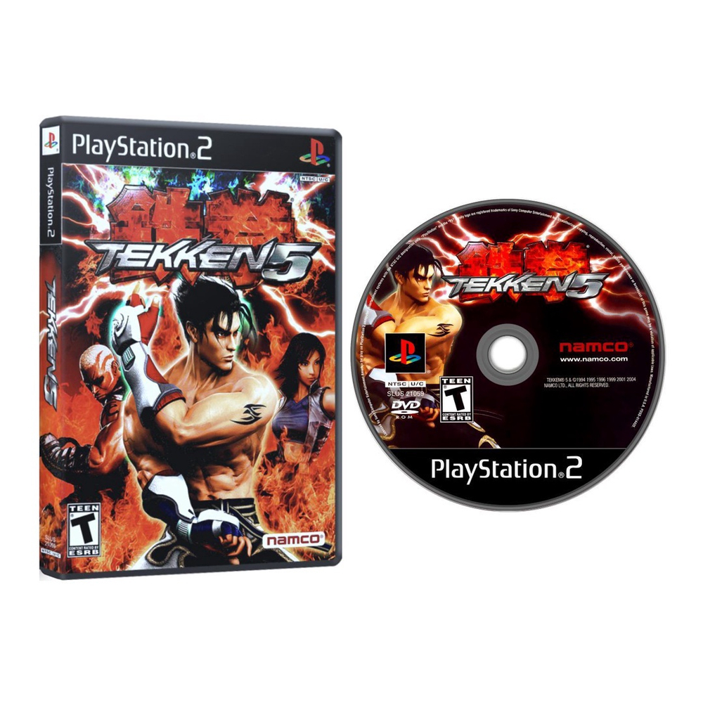 TEKKEN 5 DE PS2 COM TUDO LIBERADO PARA VOCÊS 