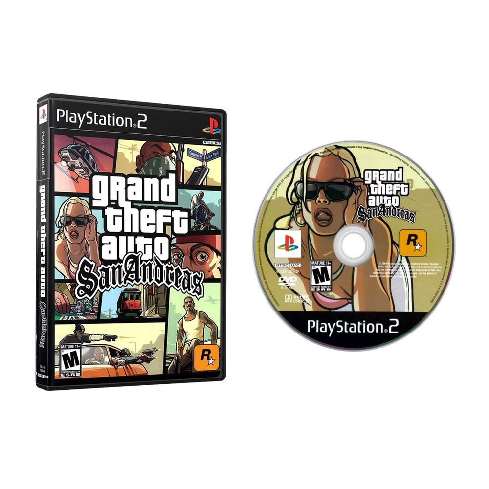 Grand Theft Auto San Andreas para PS2 - Take 2 - Jogos de Ação - Magazine  Luiza