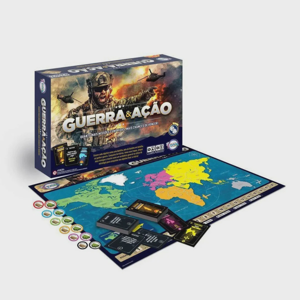 Jogo de Tabuleiro war em Promoção na Americanas