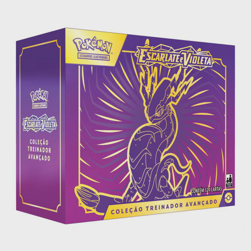 Pokémon - Box Coleção Paldea Fuecoco - 32528 - Copag - Real Brinquedos