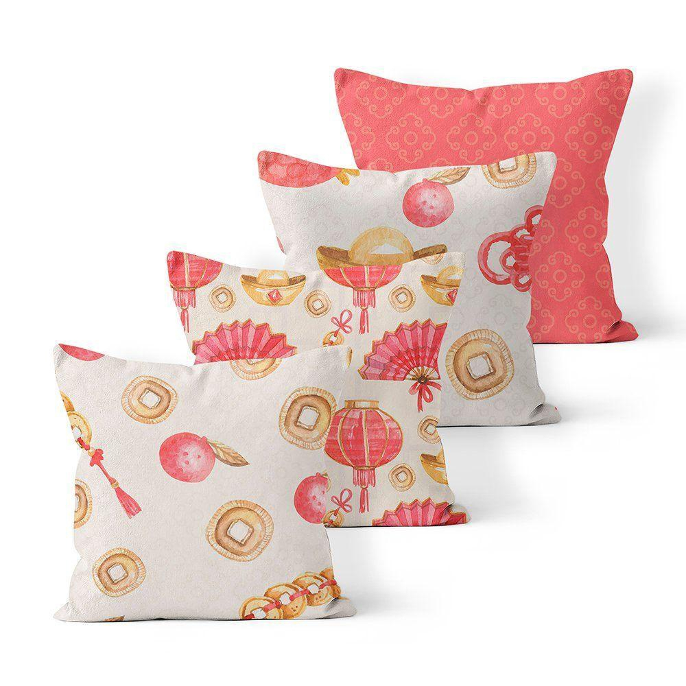 Kit 4 Almofadas Decorativas Own Estampa Japonesa 45x45cm em Promoção na  Americanas