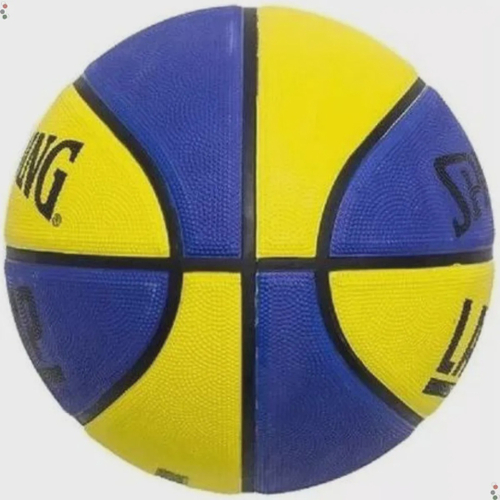 Bola de Basquete Spalding Lay Up Tam 7 Azul e Vermelha 