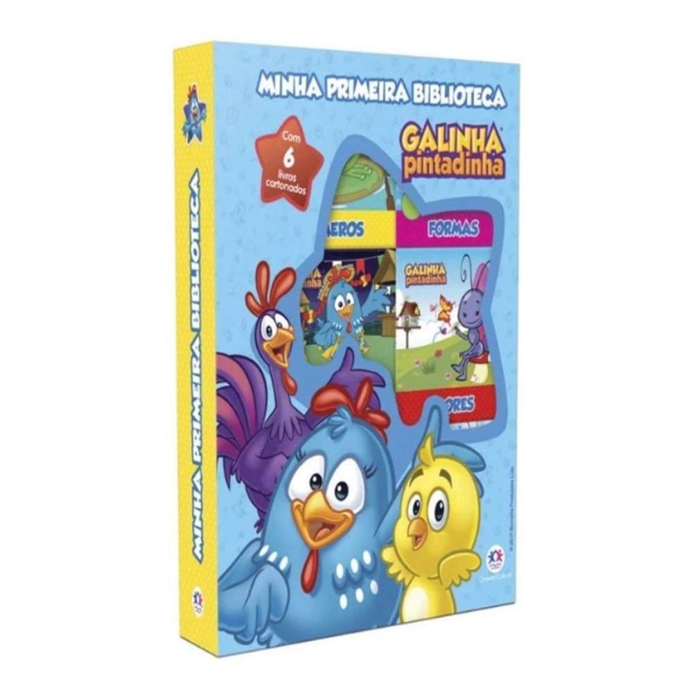 Galinha Pintadinha - 2 Livros E 1 Jogo De Cartas em Promoção na Americanas