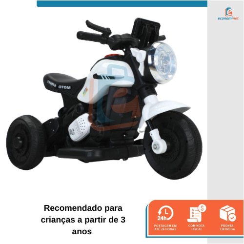 Mini Moto Elétrica Infantil Street em Promoção na Americanas