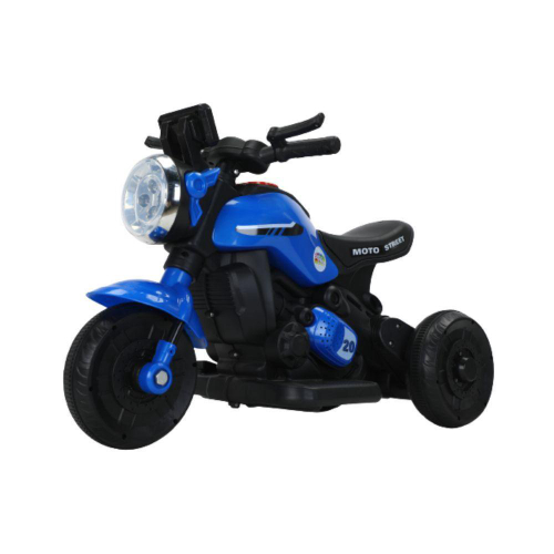 Mini Moto Infantil Elétrica 3 Rodas com Pedal Triciclo Passeio Movido a  Bateria 12V Recarregável Até 25 kg Bivolt Motoca Scooter Motocicleta Som e  luzes Polícia Dia das Crianças - Baby Style