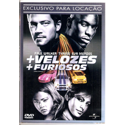 Dvd Velocidade Furiosa 6 - Acção - 2 Dvd's