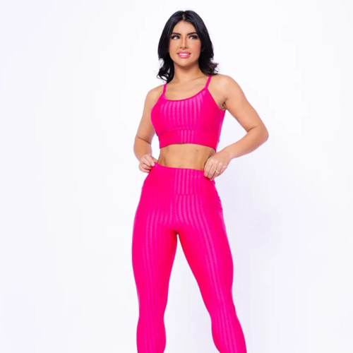 Legues Feminina Calça Leg Poliamida 3d Legging Grossa Linda no Shoptime