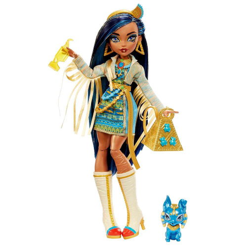 Mattel - Monster High - Boneca Monster High com guarda-roupa iridescente e  acessórios de moda surpresa ㅤ, Monster High