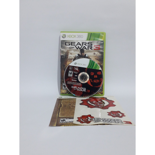 Jogo Gears of War 3 - Xbox 360 - MeuGameUsado