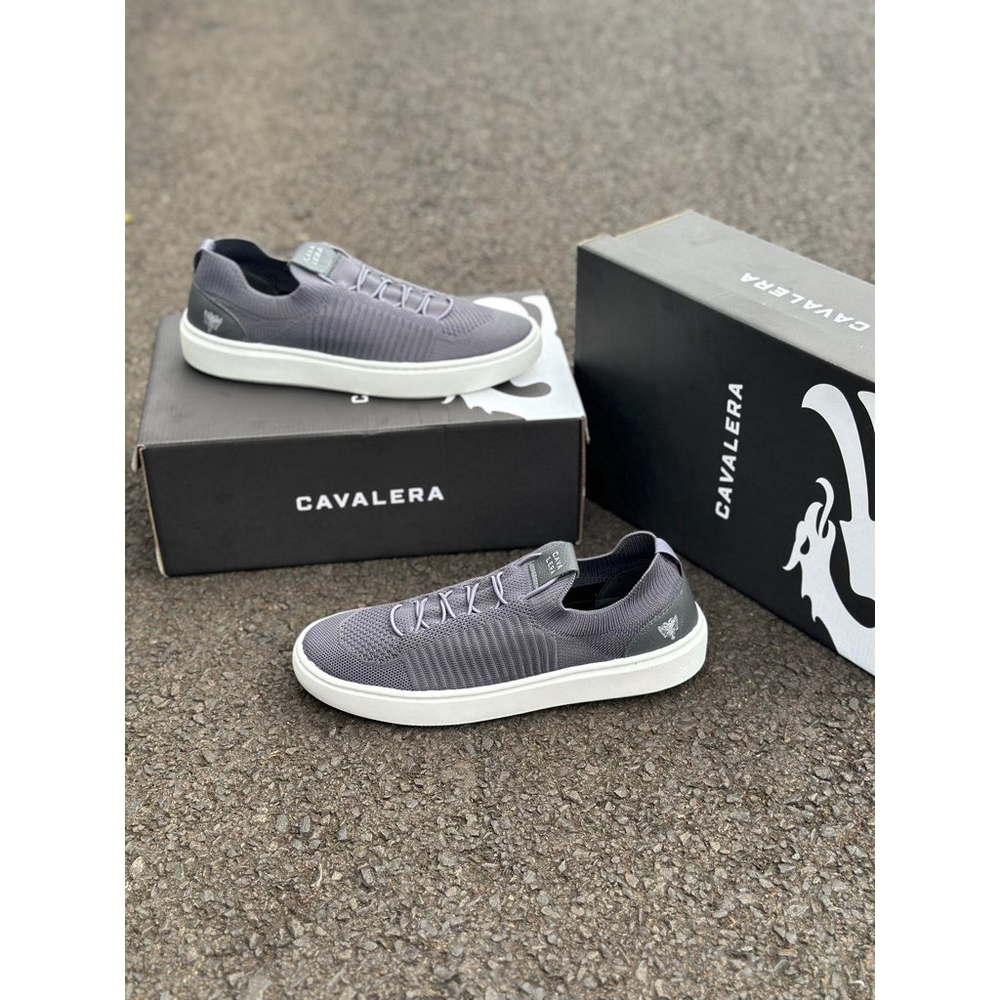 Tenis cavalera cinza clearance