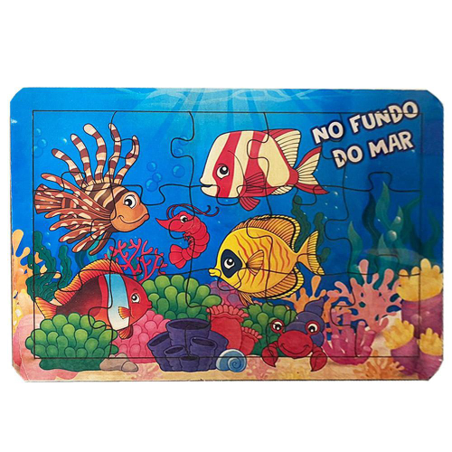 Quebra-cabeça do fundo do mar