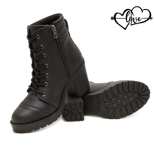 Bota coturno feminina hot sale americanas