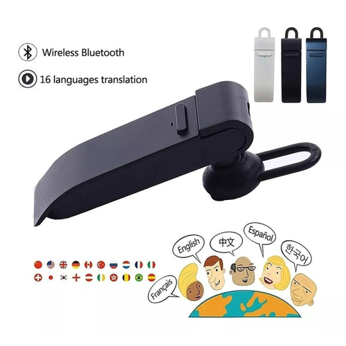 Fones De Ouvido De Tradução 80 Idiomas Tradutor De Voz Instantâneo  Inteligente Sem Fio Bluetooth Fone