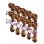 Kit Ossos Para Cães Fêmur Suino 10 Unidades