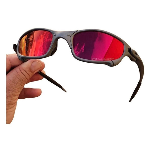 Oculos de Sol Oakley Juliet Xmetal Vermelha Double X Mandrake em Promoção  na Americanas