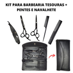 Kit Cabeleireiro Profissional Acessórios para Salão no Shoptime