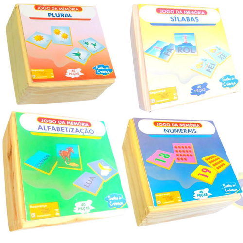 Jogo de Alfabetização Montessori