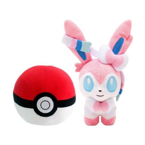 Pelúcia Turma Pokémon EEVEE SYLVEON (20 cm) - Importada