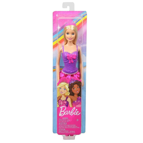 Boneca Barbie Vestido Glitter Loira T7580 - Original Mattel