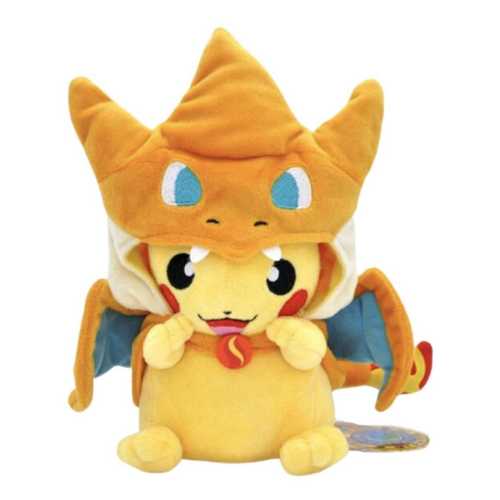 Pikachu store cosplay plush