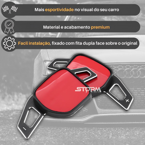 Paddle Shift Vw Virtus Extensor Borboleta Volante Automático em Promoção na  Americanas