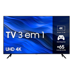 Smart TV Samsung 65 4K Wi-Fi Crystal uhd Comando de Voz UN65CU7700GXZD é boa?