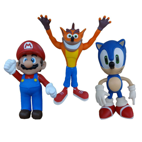 Boneco Sonic Diorama Set 25 Mu R$ 260 - Promobit