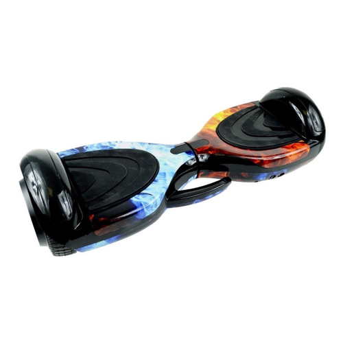 Hoverboard Bluetooth Barato Com Led 6,5' Poleg. Com Alça Cor Fogo