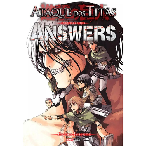 Mangá - Ataque dos Titãs: Answers - Novo/Lacrado em Promoção na Americanas