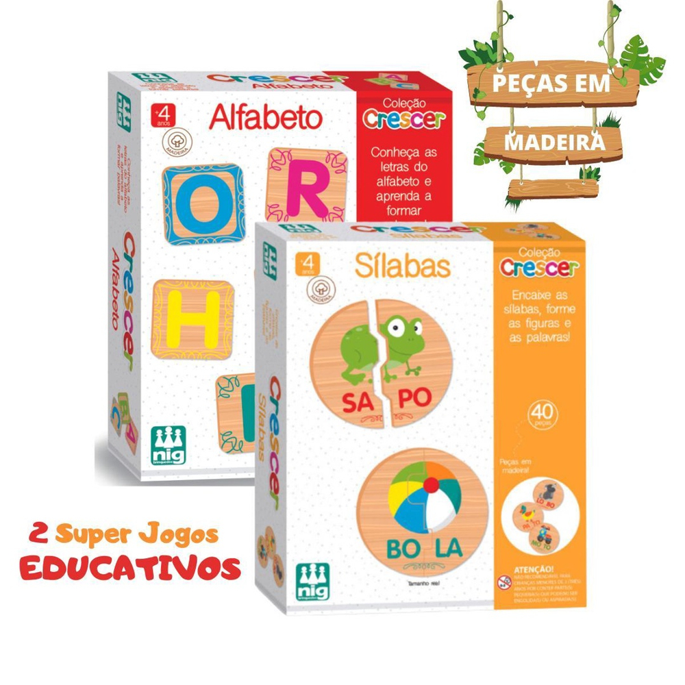 Aprendendo o alfabeto: jogo educativo