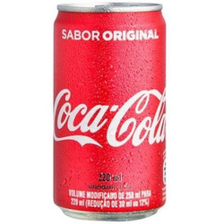 Coca Cola Lata 220ml Menor preço em Coca Cola Lata 220ml