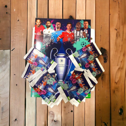 Figurinhas UEFA Champions League 2019/20 - lote com 10 envelopes