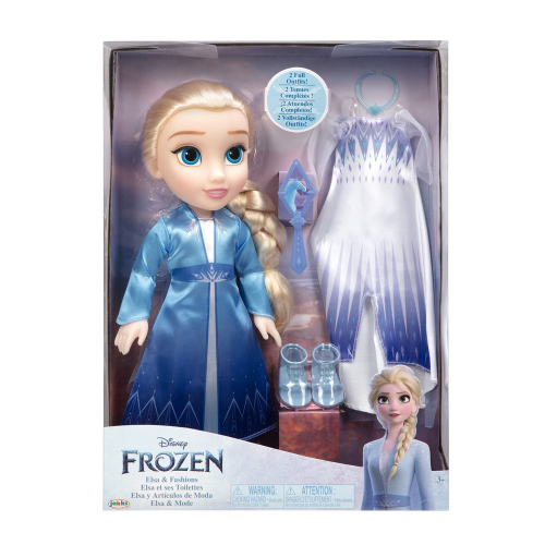 Boneca Elsa Frozen 2 Disney Gigante Grande 55 Cm