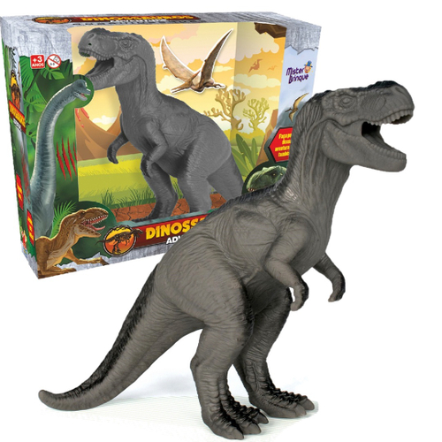 Dinossauro Articulado de Controle Remoto - Tiranossauro Rex - Com Luz e Som  - Dinosaur Planet - 53 cm - Yes Toys - superlegalbrinquedos