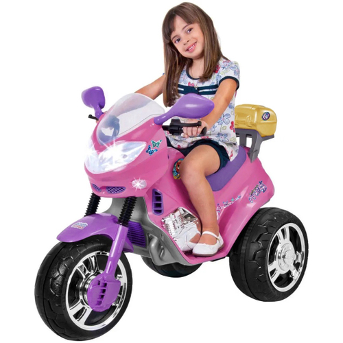 Moto Eletrica Infantil Meninas Meg Turbo 6v em Promoção na Americanas