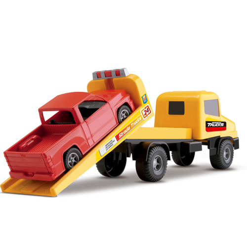 Caminhão Guincho Reboque Super Truck - 39 cm - Smile Toys Brinquedos