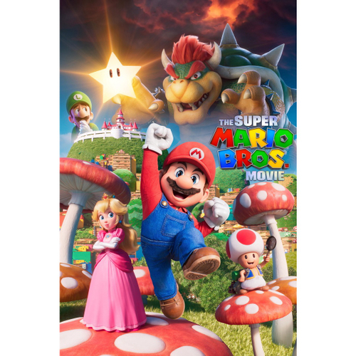 Poster Cartaz Super Mario Bros O Filme H - Pop Arte Poster