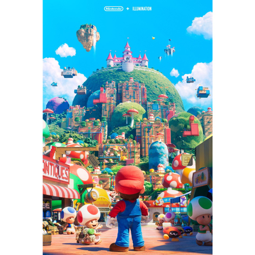 Poster Cartaz Super Mario Bros O Filme H - Pop Arte Poster