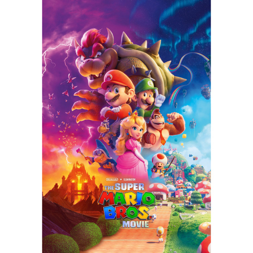 Poster Cartaz Super Mario Bros O Filme D - 60x90cm