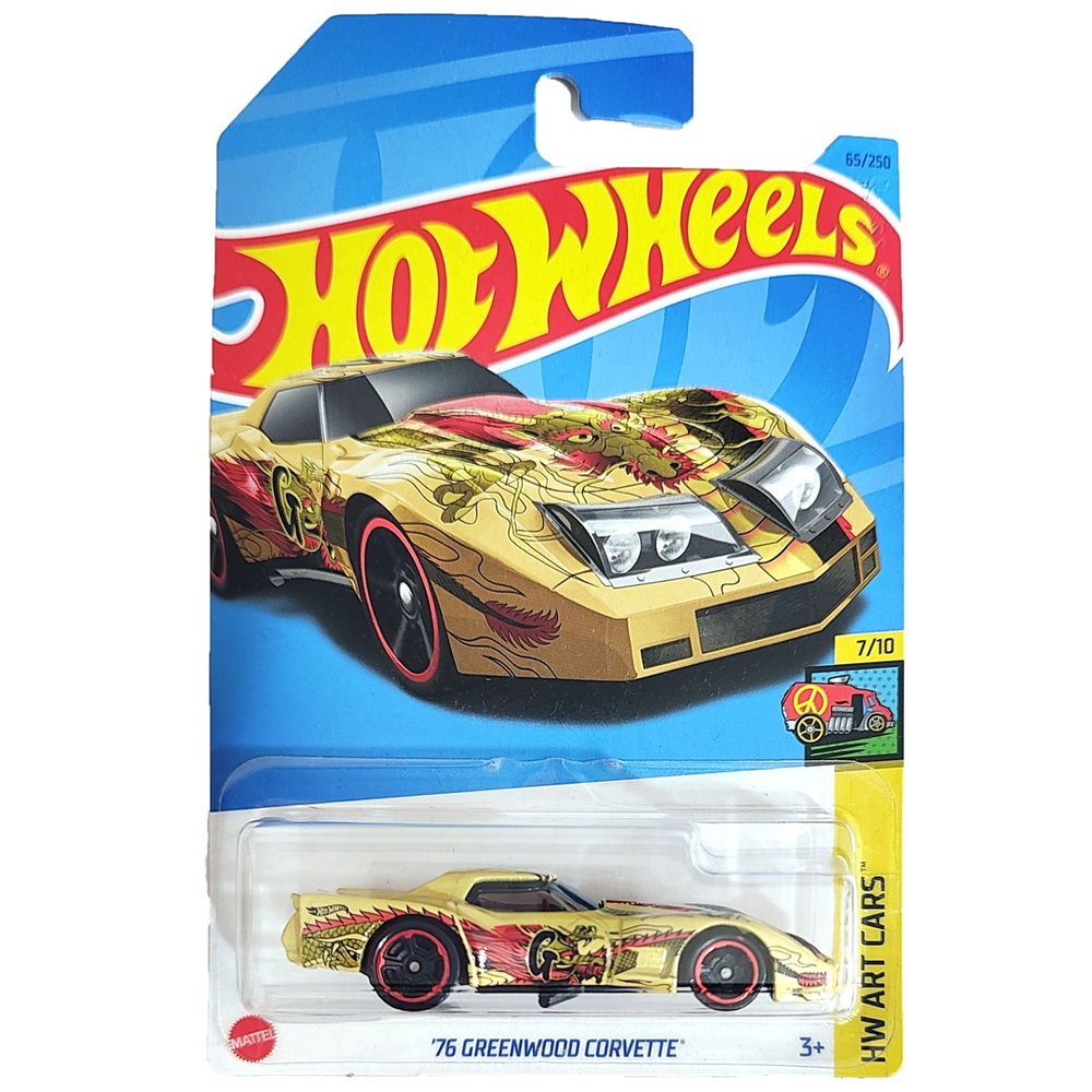 Carrinho Hot Wheels '76 Greenwood Corvette Contoured 2022 na Americanas  Empresas