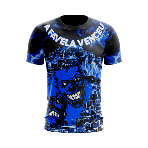 Camiseta Camisa Mandrake Peita de Quebrada Favela Vive