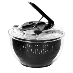 Saladeira e Centrifuga Seca Salada 5 Litros Transparente/ Preto Moob Fresh é boa?
